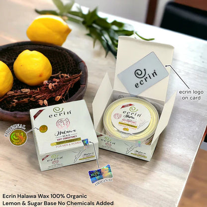 Halawa Wax – 100% Lemon & Sugar Base