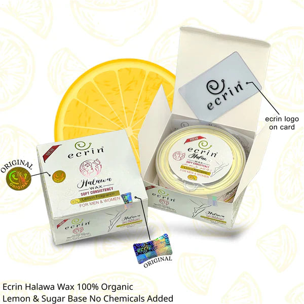 Halawa Wax – 100% Lemon & Sugar Base