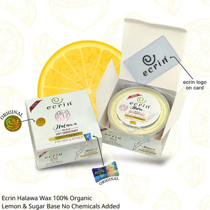 Halawa Wax – 100% Lemon & Sugar Base