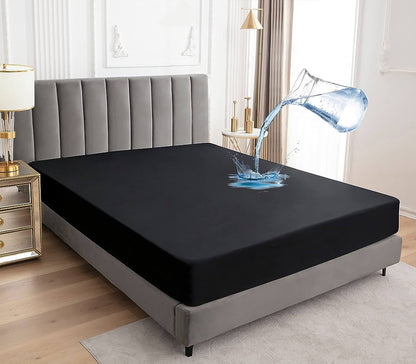 Mattress Fitted Cover with 100% Waterproof