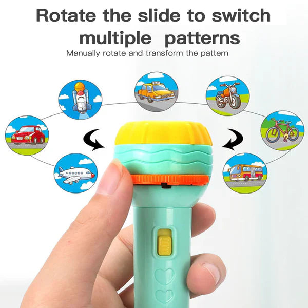 Flash Light Projector For Kids | Sleeping Story Book
