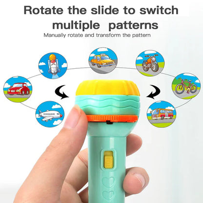 Flash Light Projector For Kids | Sleeping Story Book